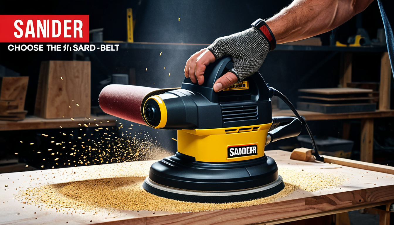 How to Choose the Right Sanders for Your Needs