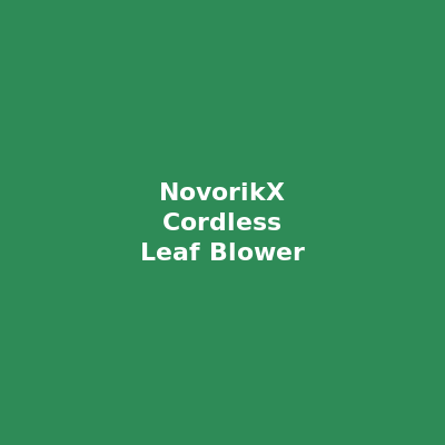 NovorikX Cordless Leaf Blower